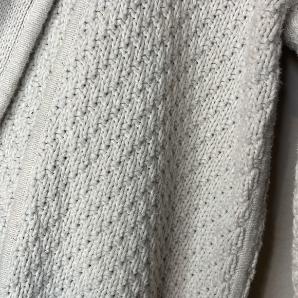 Lululemon Post Practice Women's Heathered Oatmeal Cardigan 2 - Picture 11 of 15